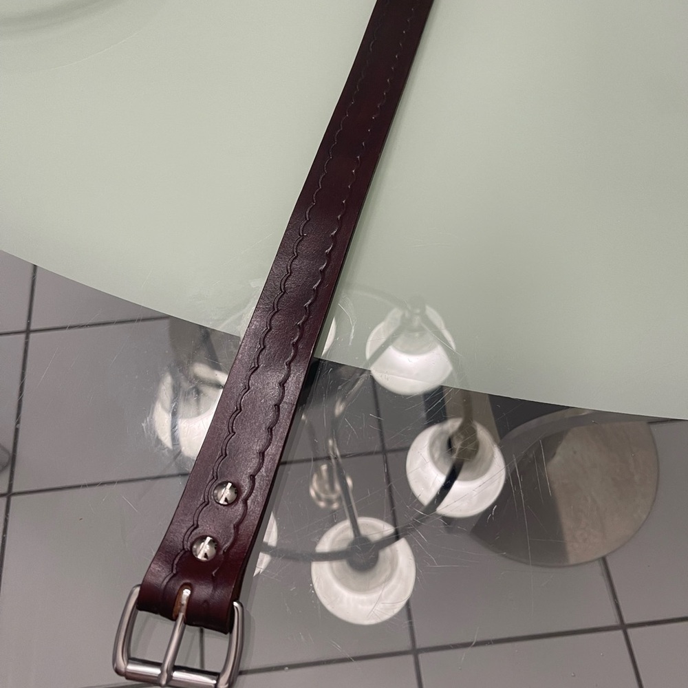 Leather belts